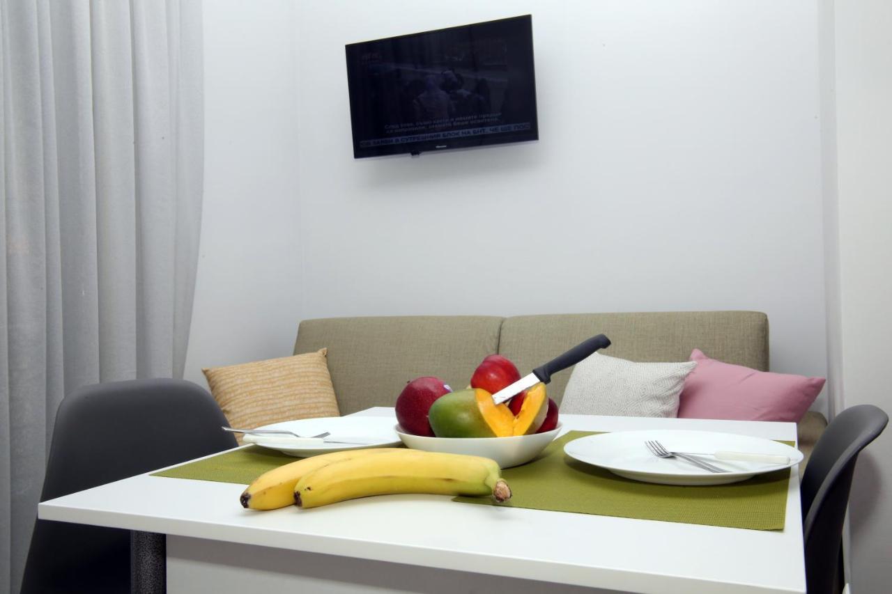 Aparthotel Sunsetperamos à Néa Péramos Extérieur photo