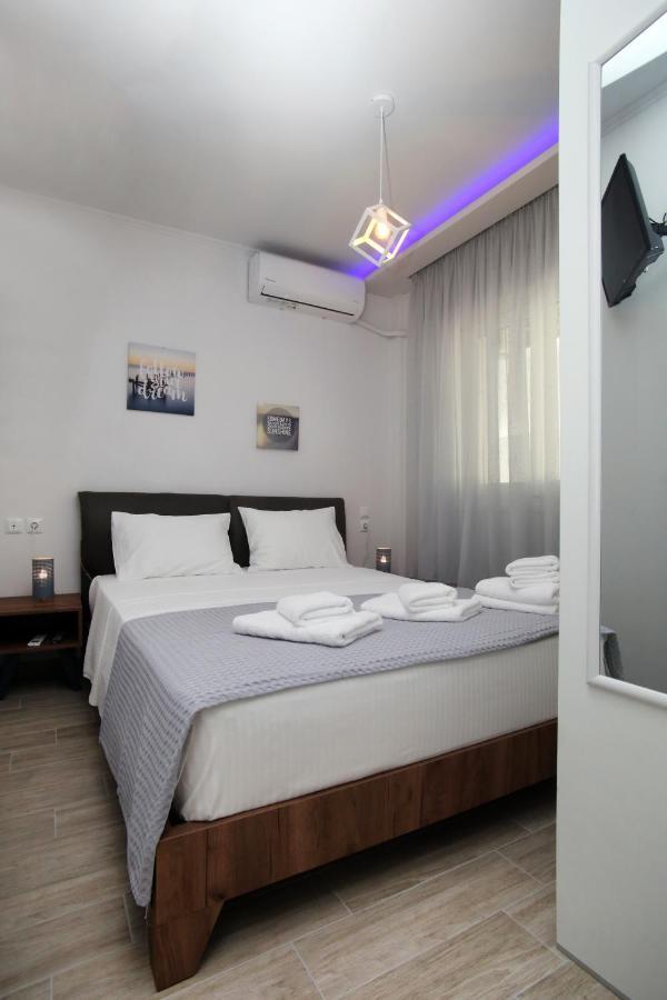 Aparthotel Sunsetperamos à Néa Péramos Extérieur photo
