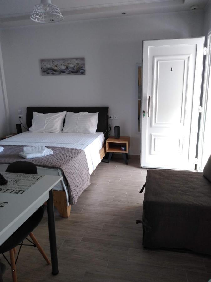 Aparthotel Sunsetperamos à Néa Péramos Extérieur photo